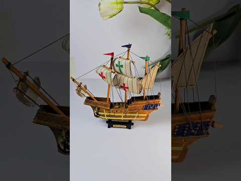 هل سمعت ب سفينة سانتي ماريا و قصة اكتشاف العالم الجديد اكسبلور فولو تحف سفن تاريخ خشب