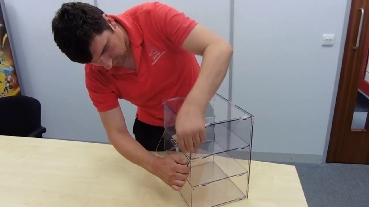 How to assemble a bakery case from Display Developments