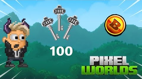 100 Silver key profit how much profit?!?!? Pixel World