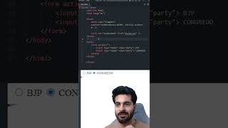 Basic radio button working in Html and Javascript... #javascript #programming #coding