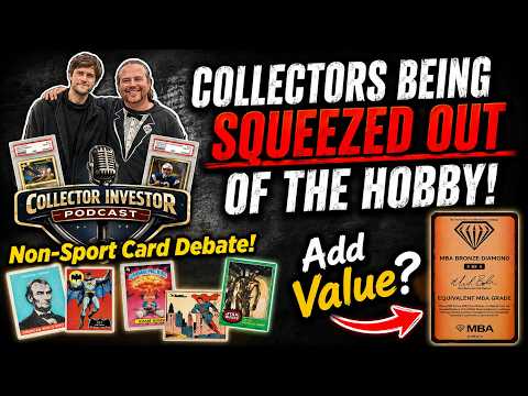 Is the Sports Card Hobby Pricing Out Collectors? The Best Non-Sports Card Debate!