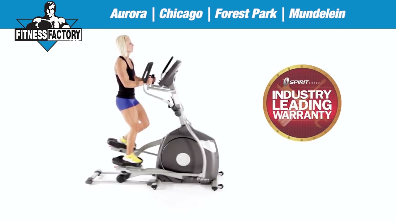 Spirit Fitness Ellipticals at FitnessFactory.com