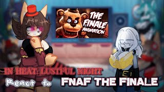     React To Five Nights At Freddys fnaf Song The Finale  fnaf Animated 
