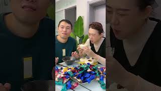 Funny Husband and Wife Yummy Food Eating Challenge 🍲🍲😋😋🤣🤣 Ep 67