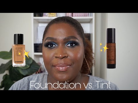 Chanel Les Beiges Healthy Glow Foundation vs. Water-Fresh Complexion Tint