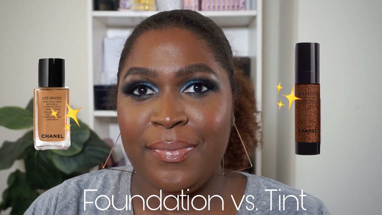 Chanel Les Beiges Healthy Glow Foundation vs. Water-Fresh Complexion Tint