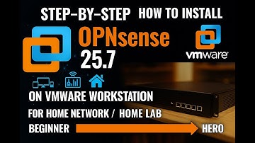 Turn Your PC into a Pro Firewall! Installing OPNsense on VMware Workstation!