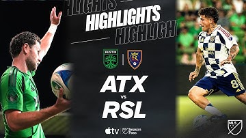 Austin FC vs. Real Salt Lake | Full Match Highlights