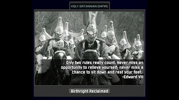 TNO Custom Super Event: The Holy Britannian Empire (Edward VIII
