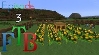 Minecraft: Feed The Beast - Episode 3 - Apiary Bee Basics!