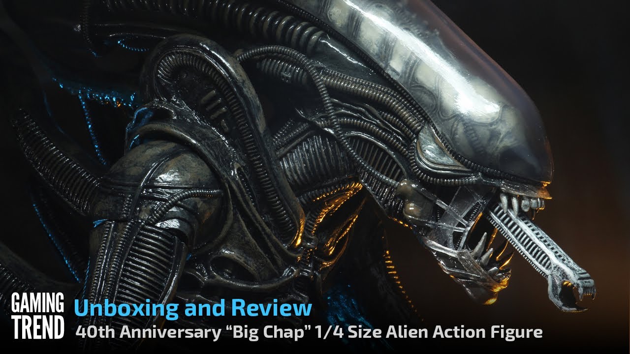 NECA 40th Anniversary Big Chap Alien Unboxing and Review [Gaming