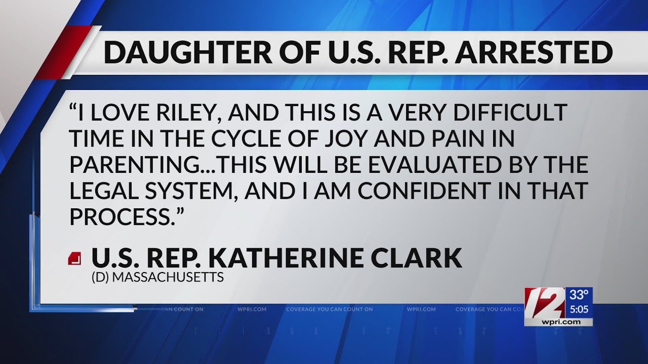 Rep. Katherine Clark's daughter charged in police assault