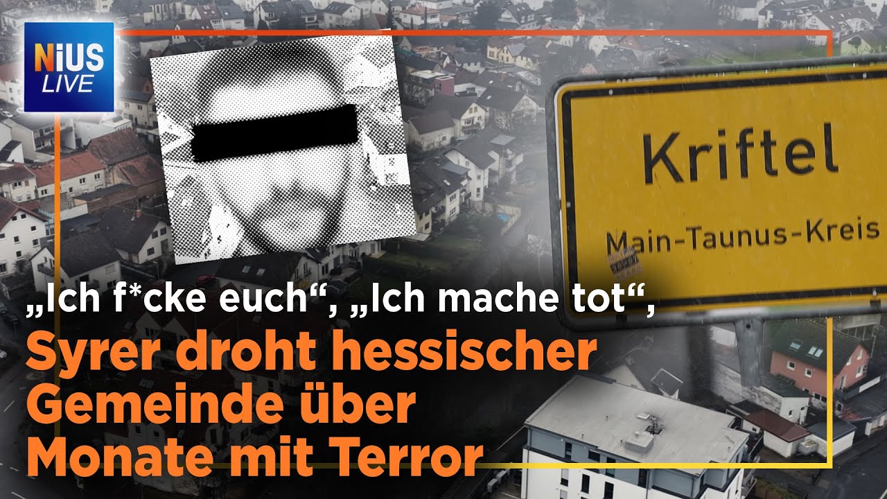 Kriftel: Eine Gemeinde lebt in Angst vor einem einzigen Asylbewerber | NIUS Live vom 02.02.2026