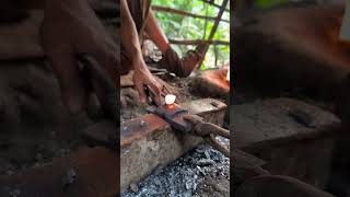 Ancient Blacksmithing Techniques #blacksmith #ironwork #shorts