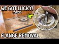 We Used 2 DIFFERENT Flange REMOVAL Methods...(We Broke One)