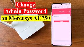 How to Change Admin Password on Mercusys AC750 Wireless Router screenshot 3