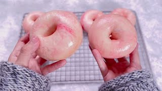 夏日多巴胺多肉桃桃乳酪貝果自製蜜桃醬 Meaty Peach and Cheese Bagels