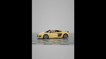 blender luxcore car paint test