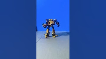 Transformers Studio Series WFC Bumblebee | Stop Motion Short
