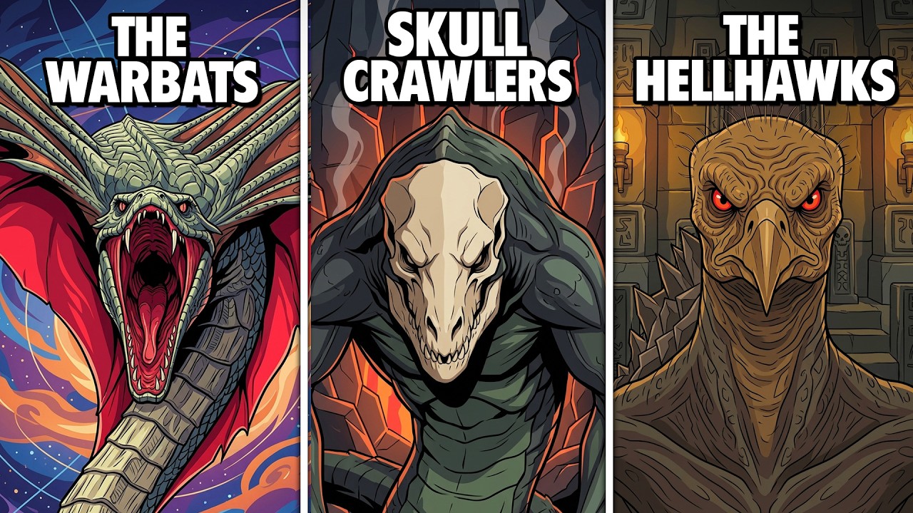 Every Dark Predator in the Hollow Earth Explained!