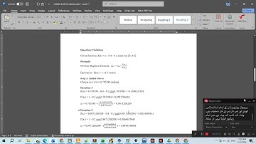 MTH603 Assignment 1 Solution Fall 2025 by Dr Sabiha Qazi, mth603 assignment 1 solution