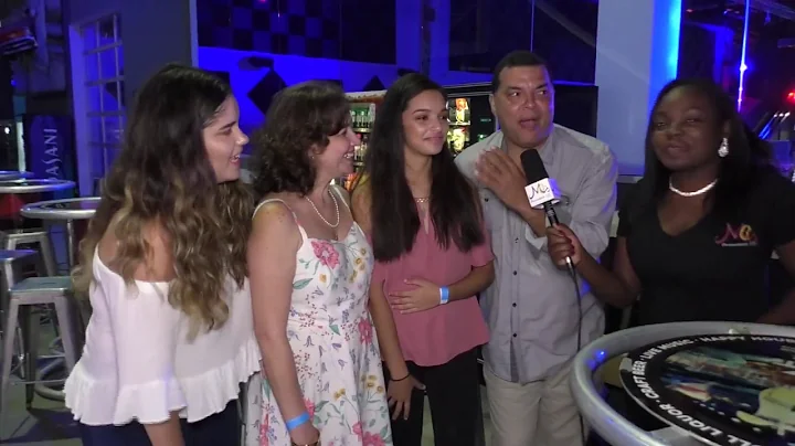 Baile Caliente at the Arena - Susan Vila with Vila...