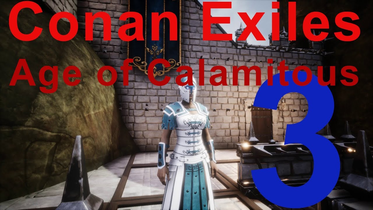 Jungle Base, Derketo, & Tier 5 AoC Thralls - Episode 3 Conan Exiles Age