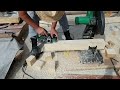 How to use planer  power tools  how planer works  planer  how to cut wood using planer