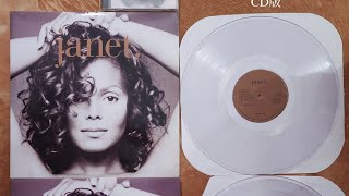 vinyl unboxing: Janet Jackson - 5th Album 'Janet.' 2 Clear LP 1993/2019限定再版
