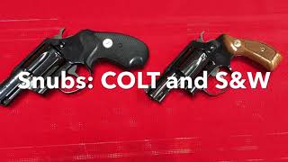 Snubs: COLT and S&W