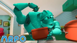 Robot ARPO ve DANS!!! 🕺 | Robot ARPO | Çocuk Çizgi Filmleri | Moonbug Kids Türkçe
