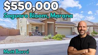 6 Bedroom Home Tour in Marana AZ 9975 N Sand Sage Trail 3 449 SqFt