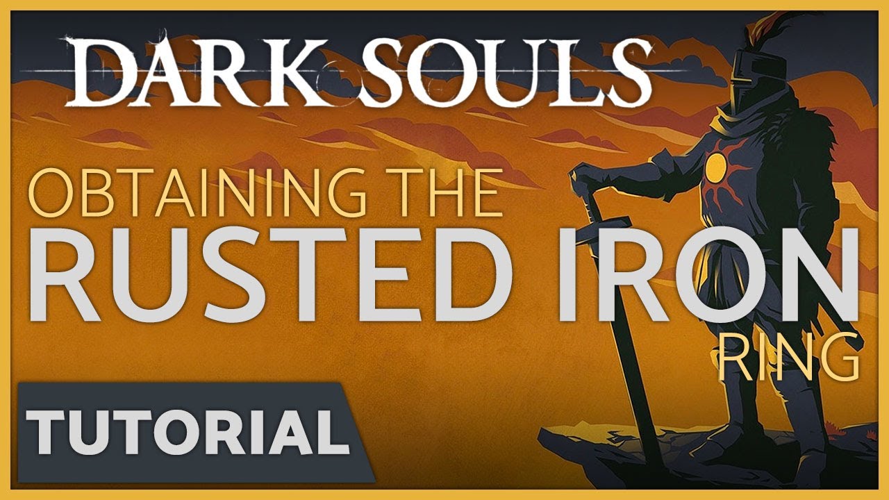 stuiten op Twinkelen kans Dark Souls - How to get the Rusted Iron Ring in the Undead Asylum - YouTube