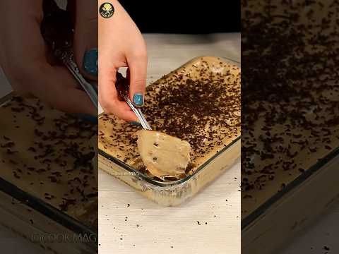 دسر قهوه و بیسکوییت