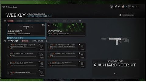 Call Of Duty: Modern Warfare 3 Season 4 - All Week 1 Zombies Challenges #cod #mwz #zombiescodmobile
