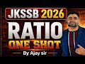 JKPSI TELECOM ||MATHS || RATIO IN ONE SHOT|| JKSSB 20206