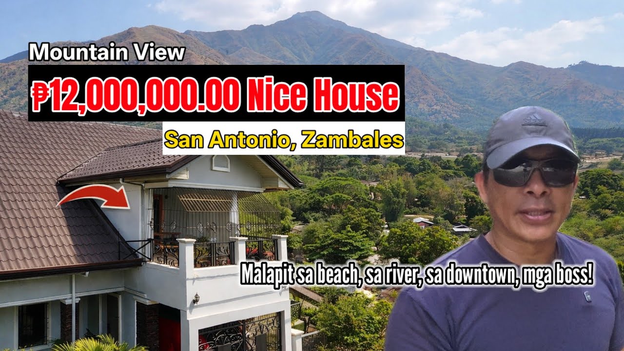 Elegant Two-storey Home up for Sale in San Antonio, Zambales!