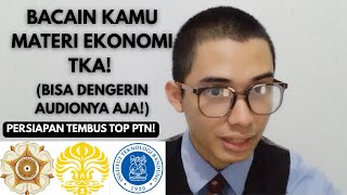 Bacain Kamu Materi Ekonomi TKA (Sesuai Kisi-Kisi!)