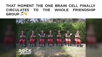 When the one brain cell finally makes its way to the whole squad... 😂