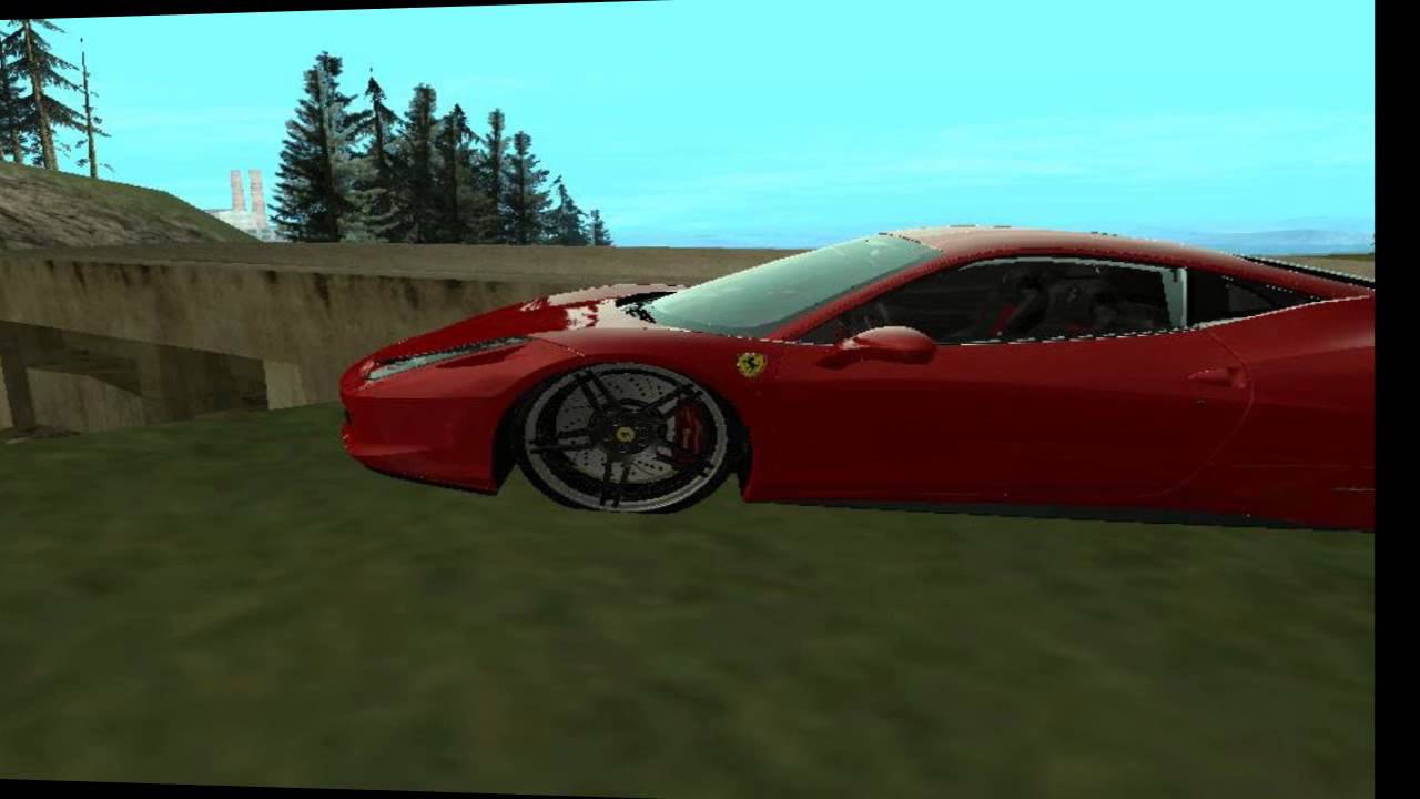 Pack de Ferraris para GTA San Andreas YouTube