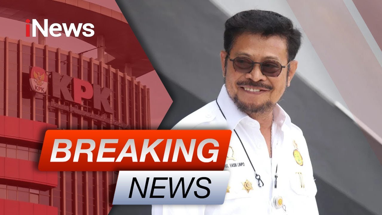 [BREAKING NEWS] Menteri Nasdem Terjerat Korupsi, Mentan Mengundurkan Diri