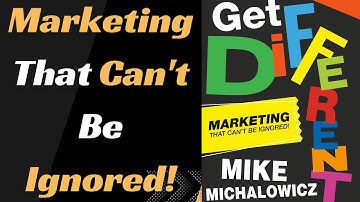 Get Different by Mike Michalowicz |Visual Storytelling |booktube