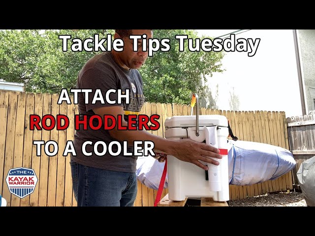 DIY Hard Case Cooler Rod Holders - Todd's Tackle Tips Tuesday's 