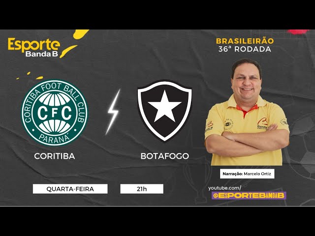 Brasileirão: CBF muda jogos do Coritiba; confira novas datas - Banda B