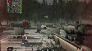 Cod4 Sniper/Noscope Montage XxZeroTh3HeroxX