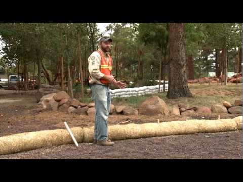 Coconino County Presents an instructional video on how to properly install Wattles to help divert potential flood waters from the Schultz Fire burn area.