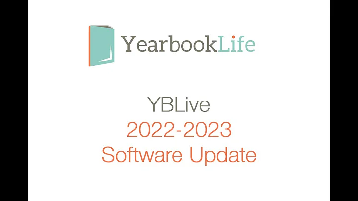 YBLive Yearbook Design Software: 2022-23 Updates |...