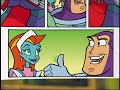 Buzz Lightyear fra Starcommand tegneserie på dansk