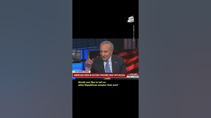 Sen. Chuck Schumer: ‘Kamala Harris Is Scaring’ Trump
