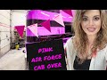 I had my husbands AIR FORCE CABOVER painted PINK!!!! (prank backfires on me)